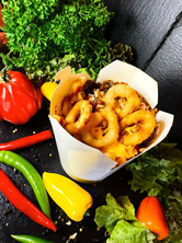 BOX cheese&fries - drobiowy